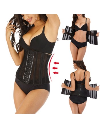 Breathable Steel Boned Waist Trainer Corsets New M1435