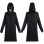 Korean Drama Squid Game Costume Cosplay Black Windbreaker Set M40771