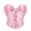 Plus Size S-6XL Sexy Strapless Tube Tops Women Overbust Jacquard Bustiers Waist Corset