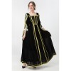 Medieval Court Witch Costume Cosplay Halloween Stage Performance Dress YM9307