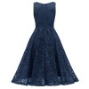 Party Elegant Slim Ladies Dinner Sexy Lace Birthday Dress CD1785