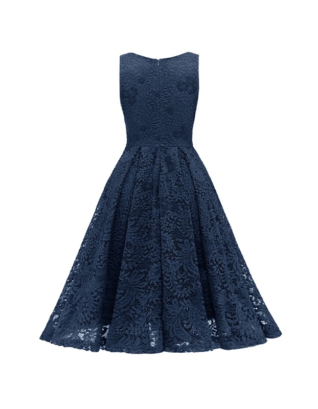 Party Elegant Slim Ladies Dinner Sexy Lace Birthday Dress CD1785