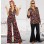Women and Men 60s 70s Retro Hippie Disco Halloween Cosplay Costume  M40654