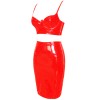Two piece Leather Dress M7308