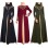 Bronzing Splicing Long Dress Color Contrast Slimming Temperament Dress 9008