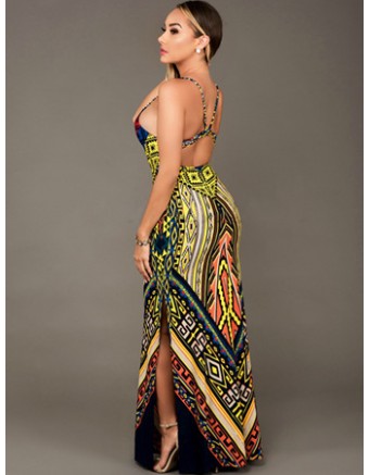 2016 Hot Sale Women Retro Floral Fancy Dress M30221