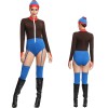 Sexy Funny Circus Clown Halloween Cosplay Costume M40669