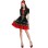High Quality Sexy Santa Dress Women Mrs Christmas Costume M11938