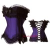New style lace up overbust bustier corset M1667