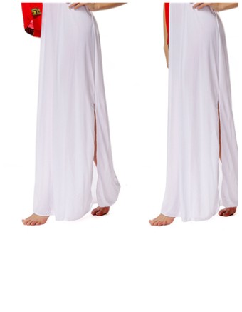Athena  White Long Dress Costume M40453