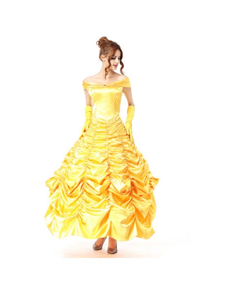 Beauty and the Beast Princess Belle Cosplay Dress M40446