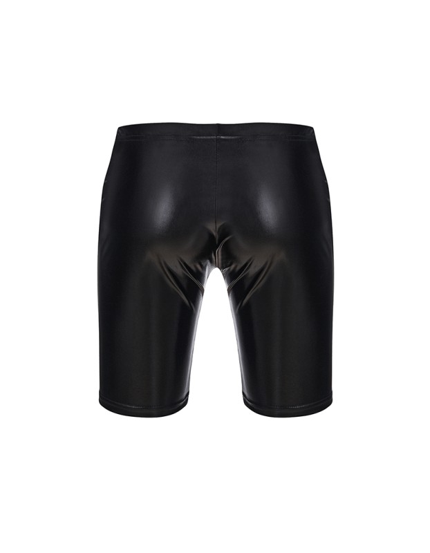 Barwear Club Tight  Men Shorts Patent Leather Pants Sexy Underwear N988