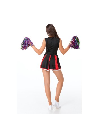 Aerobics Sexy Cheerleading Practice Wear Mini Sports Skirt Costume MS4887