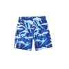 2024 Boys Camouflage Swimsuit Whale Three-Piece Short-Sleeved Suit Shorts Swimsuit KF211