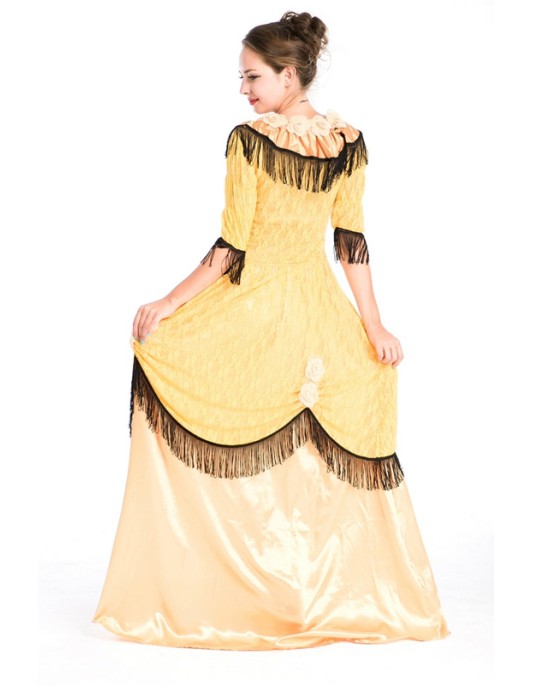 deluxe tiffany fringe queen costumes  M4746