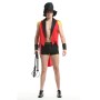 Circus Magic Costume Men Tuxedo Halloween Cosplay Animal Trainer Costume XY82223