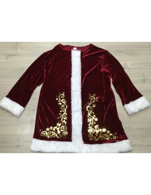 Deluxe Velvet Christmas Santa Claus Suit m1105