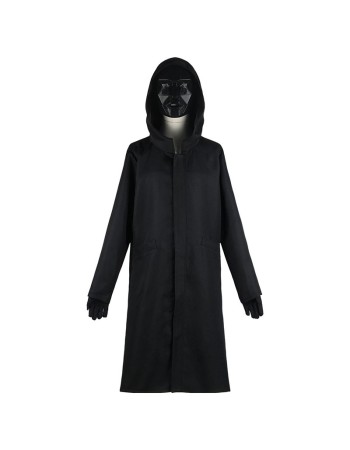 Korean Drama Squid Game Costume Cosplay Black Windbreaker Set M40771