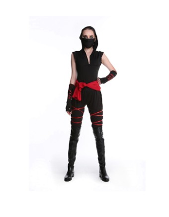 halloween sexy black ninja costume  M40172