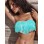 Blue Tassels Strapless Bikini Bra M5291e
