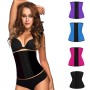 9 Steel Sexy Bones Latex Under Bust Corset M1303B
