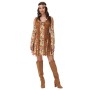 Vintage Women's Fringe Brown Cosplay Costume Full Hippie Disco Suits Costume MS1766