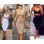 Women black lace-up bodycon midi dress M30046