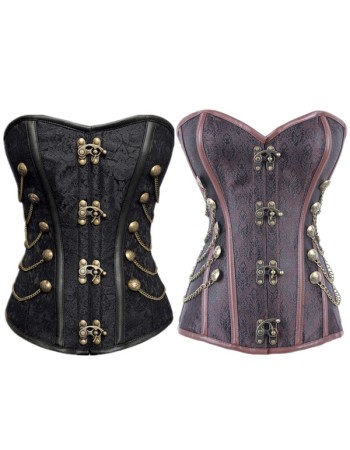 Women new style steampunk corsets bustier corsets M1349
