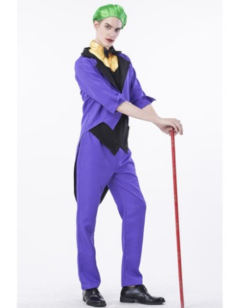 Men Purple Magician Costume Adult M40355
