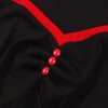 Fashion V-neck Dress Waist Short-Sleeved Folk Dance Swing Mid-Length Dress 5098