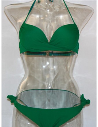 Luxury pure color ladies bikini M5355a