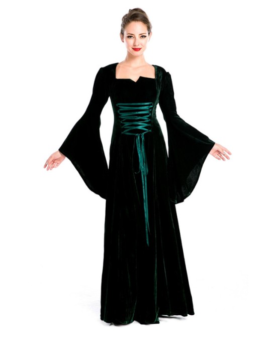 long sleeve burlesque costume  M4750