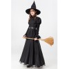 Halloween Export States Pure Black Witch Game Cosplay Costumes YM9315