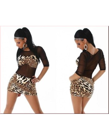 sexy brown drees m3533