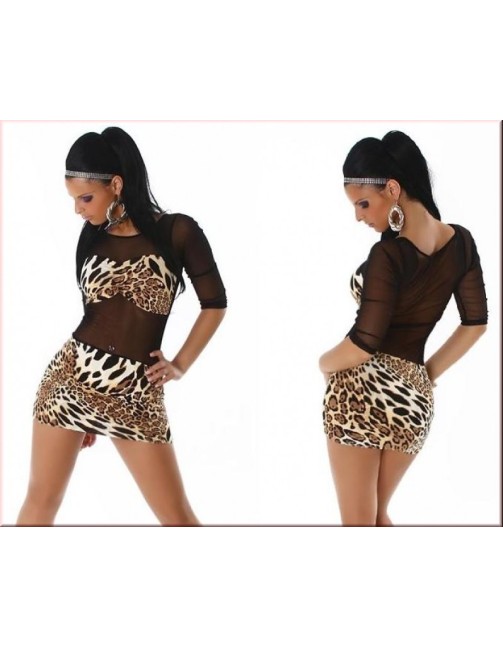 sexy brown drees m3533
