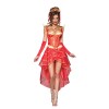 New style Hot Sexy Red East bandage Dress Costume M40315