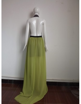Sexy Top Quality Fashion Design Long Evening Dress M3992