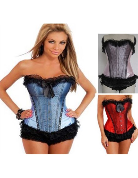 High quality women lace up corsets M1637