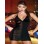 neck halter strap mini dress m3573