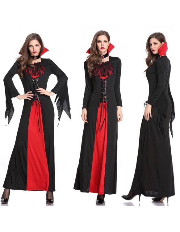 Sexy Vampire Long Dress costume M40625