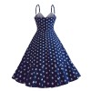 Sexy Spaghetti Strap Crop-Top Girl Summer Beach Dress M30389
