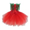 Sexy Sequin Christmas Corsets Bustiers with Tutu Skirt 2 Piece Set WK2305A