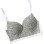 Body Shaping Wipe Chest Performance Sexy Crop Wrap Chest Nail Bead Top 8900