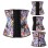 2016 New Style Flower 9 Steel Bones Latex Corsets M1303E