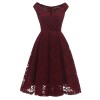 Sexy Bride V-Neck Sleeveless Dress Making Lace Fabric Folds Luxury CD1788