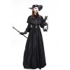 Halloween Film Character Doctor Crow Dark Dungeon Hero Costume Plague Mouth SM9303