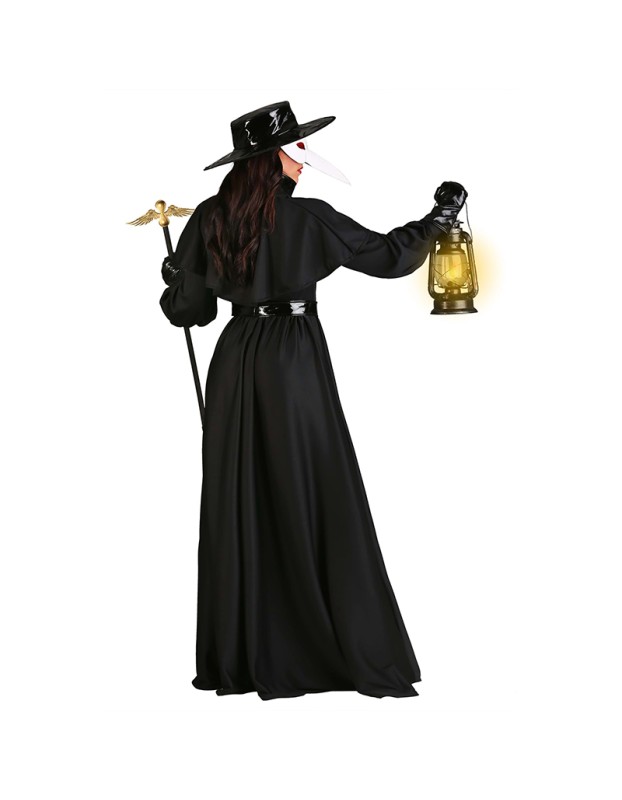 Halloween Film Character Doctor Crow Dark Dungeon Hero Costume Plague Mouth SM9303