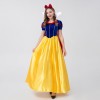 Princess Dress Show Cosplay Luxury Short Sleeved Snow White Dress YM8713