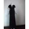 Fashionshow Black Maxi Long Dress M3976