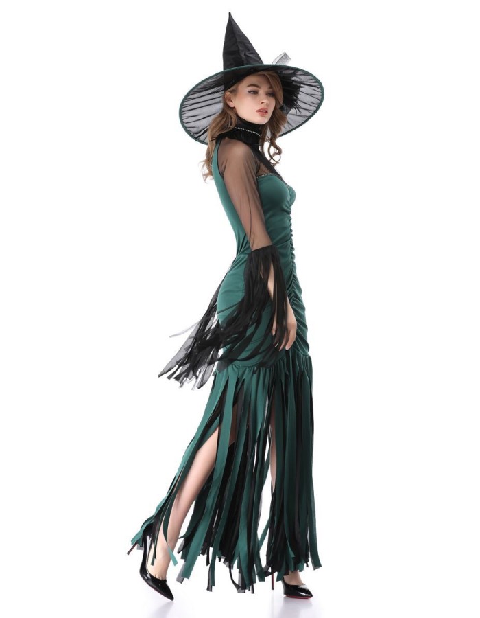 Halloween Deluxe Queen Witch Costume